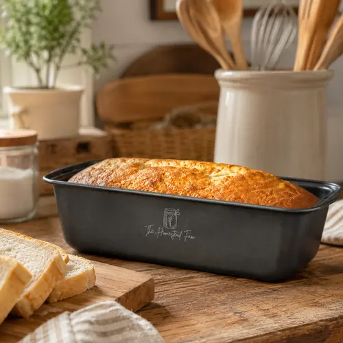 Carbon Steel Bread Baking Tray Bakeware - 2 Packs, Durable, Even Heating, Non-Stick Surface