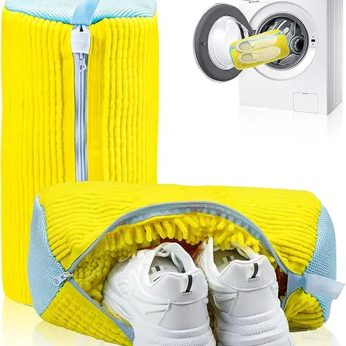 Laundry Shoe Washing Bag for Washing Machine - Protect Your Footwear during the Wash Accessories shoe washing,Mesh Accessory mesh laundry