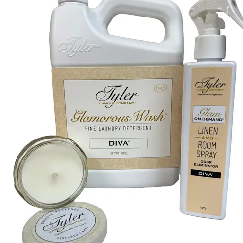 Signature Trio- Tyler Candle Glamorous Wash