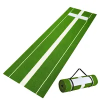 VEVOR 10'x3' Softball Pitching Mat - Standard EVA Foam & Polypropylene Synthetic Rubber, Antislip Antifade Training Aid for Pitchers Indoor Outdoor Practice, Green#SohoChic, Rubber Mat Provides Stable Footing