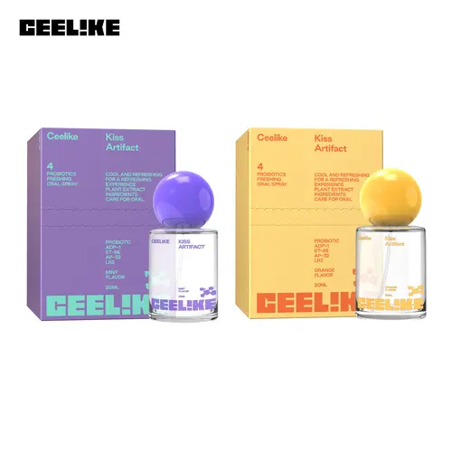 Ceelike Mouth Freshening Oral Spray 2-Pack Set - 5 Flavors Available, Antibacterial Dental Freshener, Prevents Bad Breath, Boosts Oral Health,sohochic