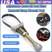 Convenient Adjustable Diameter Auto Oil Filter Removal Strap Wrench - Auto Repair Tools, Automotive Vehicle Tool, Car Disassembly & Assembly Equipment for Cars/Motorcycles,sohochic