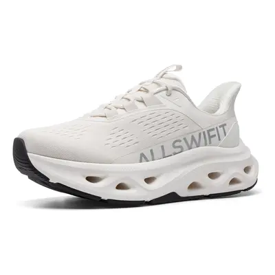 ALLSWIFIT Women's Slip On Walking Shoes Hands Free Non Slip Comfort Workout Gym Athletic Casual Breathable Running Tennis MoveSlide Fashion Sneakers