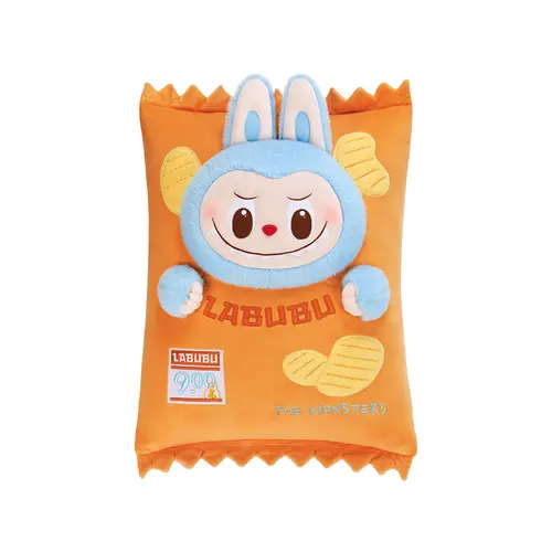 THE MONSTERS Wacky Mart Series-Pillow (Chips), Surprise Gift LABUBU Fun Toy