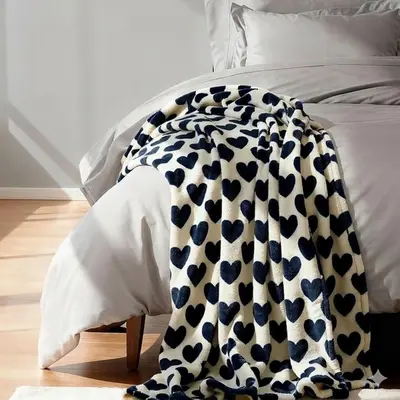 CGK | Plush Blanket – Ultra-Soft Lightweight Fleece Throw & Bed Blanket, Perfect for Couch, Bed & Gifting Casual Soft Blanket Casual Soft Blanket