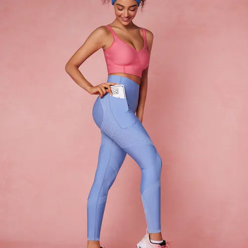 Fanka Body Sculpt Leggings with Side Pockets for Gym, Workout,summerwins