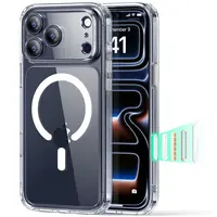 ESR Classic Hybrid Magnetic MagSafe Casing for iPhone 18/17/16/15 Pro Max/Pro/Plus (All Models), Camera Control Protector Accessories, Ultra Slim, 3X Military-Grade Drop Protection, Impact-Absorbing, Scratch-Resistant Devices Case