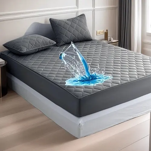 Cosybay Waterproof TPU Mattress Topper Cover 3pcs (Twin Size:2pcs) - Anti-Slip Fitted Sheet Set with Pillowcases, Breathable Mattress Pad, Machine Washable Cold Wash, Fits All Sizes, for Kids Families #halloweenfinds #tiktokshopbacktoschool, Mattress Anti