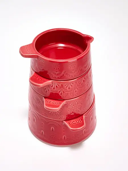 Aarti Sequeira 4pc Stacking Ceramic Measuring Cups