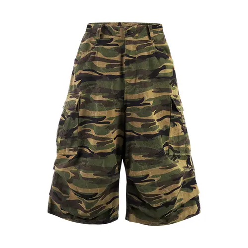 Inflation Camouflage Loose Pants Work Pants Spring Summer Thin Light Jungle Work Shorts Seven-Point New Trendy American Street Casual Pants Statements Street wear,clothes for back to school,first day of school outfits,sohochic