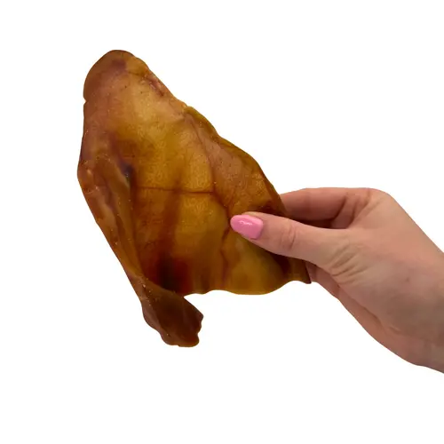 King Lou 100% USA Pig Ear Chews for Dogs, Long Lasting, Single Ingredient, Premium Quality Single Ingredient Healthy Treats for dog