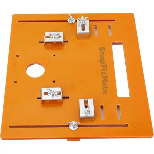 GJANSH Universal Cutting Machine Base Plate Kit 28 x 20cm Woodworking Circular Saw Bottom Board 90 Degree 45 Degree Oblique Cutting,Thickness 0.23 inch,Gifts for Dad,Valentines Day Gifts Men Easter toolupgrade