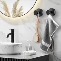 Decerk Shower Suction Cup Hooks 2 4 6 PCS self adhesive hook with Replaceable Core, Vacuum Locking Wall Hooks for Bathroom, No Drilling Removable Towel Hooks for Glass Tile, Hanging Towels Robe Loofah