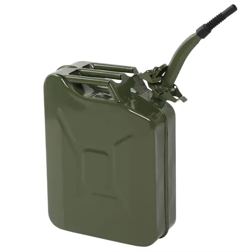 Winado Multi-Size Rust-Proof Heat-Resistant Steel Tank, 5L/10L/20L Portable Fuel Can with Flexible Spout System, Automotive Maintenance Tool for Vehicles, Cars, Trucks,sohochic