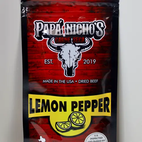 Lemon Pepper - Carne Seca/Beef Jerky