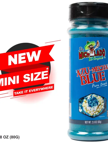 MINI Size Azu-Mecha BLUE Snack Seasoning - Sr. Michelado - Bottle Snack Flavor powder