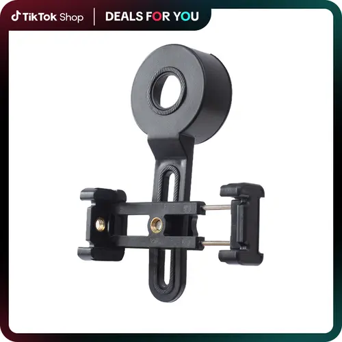 Metal & ABS Universal Adapter Mount - Portable, Lightweight Carry, Digiscoping Ready Cellphone Holder for 35-45mm/70-100mm Astronomical Telescopes, Binoculars, Microscopes, Durable Clamp Mount Accessory,sohochic