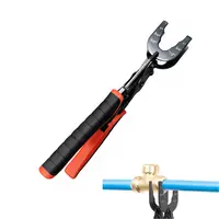 GJAHSH Hardware Disconnect Tong - 3-Size Teeth Fit for 1/2in, 3/4in, 1in Brass Push Fit-Push-to-Connect Fittings, Grip Removal Tool for Easier Error-Free Demounting,toolupgrade