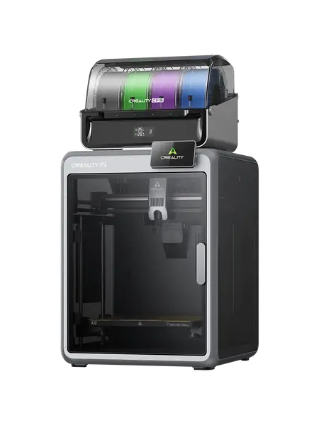 Creality K2 Combo 3D Printer, Multicolor Printing with CFS, 600mm/s Printing Speed, 95% Pre-Assemble, Smart Al Camera & Auto Leveling, Next-Gen Direct Drive Extruder, Build Volume 260*260*260mm