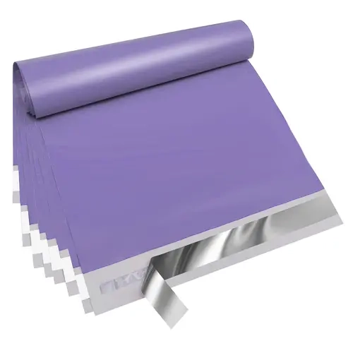 HAUTEHAUT 10x13 Polyethylene Polymailers (100 Count, 2.4mil Thick) - Waterproof Self-Sealing Plastic Envelopes, Strong Adhesive, Reinforced Edge, Small Business Packaging, Extra Privacy Protection, Shipping Bags to Build a Lasting Good Impression, Postal