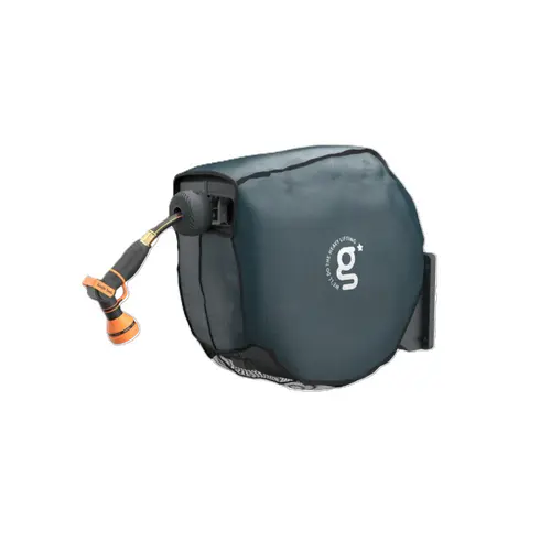 Giraffe Tools Outdoor Hose Reel Cover, Oxford Fabric with Waterproof Coating & Anti-UV Protection, Hook Loop Tape Closure for Weather Damage, Snug Fit & Hose Reel Protection, Household Appliance Accessory