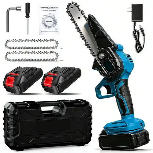 6" Brushless Mini Chainsaw,Cordless Portable Electric Saw,2000mAh Battery,Pruning & Gardening | Great Gift for Women & Seniors#summerfinds toolupgrade