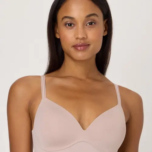 Maidenform Barely There Full Coverage Wireless Bra Convertible Straps Smoothing SmartZone DM2501