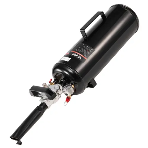 【toolupgrade】VEVOR Portable Tire Bead Seater - 2.1 Gal/8 L Steel Cylindrical Air Bead Blaster Handheld Automotive Tire Inflator, 87-116 PSI, Trigger Seating Tool for Cars/SUVs, Travel Trailer, Car Repair Tools