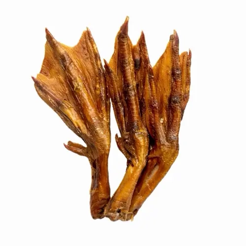 Wild Wolf USA Duck Feet Dog Chew Treats (20 Pack) - Natural Scent, Water-Washed Only - Human-Grade, 100% Natural, Wholesome - High in Protein, Glucosamine, Chondroitin - Enrichment Chewing