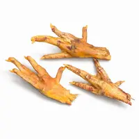 USA Chicken Feet (30 Pack) Natural Scent - Human-Grade and 100% Natural - Only Washed With Water - Wholesome Dog Chew Treats - High in Protein, Glucosamine and Chondroitin - Enrichment Chewing High Protein Treats