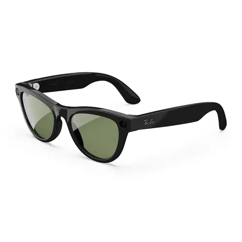 Ray-Ban Meta Skyler (Gen 2) Shiny Black Green Lenses