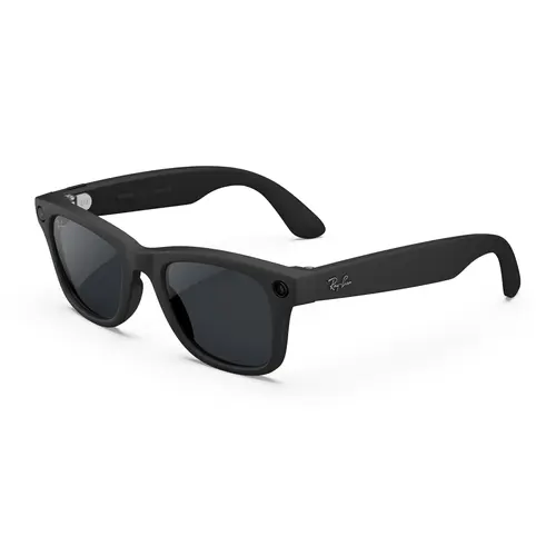 Ray-Ban Meta Wayfarer (Gen 2) Large Matte Black Transitions® Grey Lenses