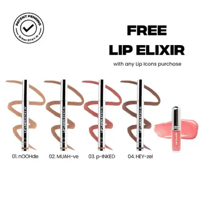 sacheu Lip Icons Trio & Quads - Save up to 25% on Iconic Peel-Off Lip Liner STAY-N with Hyaluronic Acid & Vitamin E Long-Wear Lipliner