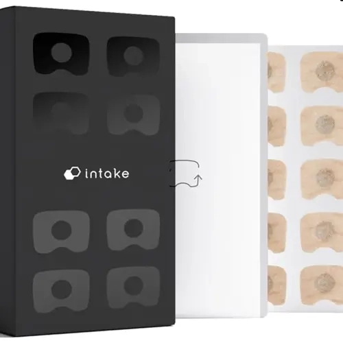 Intake Breathing Refill Tabs ONLY (90 Count) – Boost Oxygen Intake, Improve Sleep Quality & Snoring Solution - Sweat Resistant, Skin Safe Nasal Strips