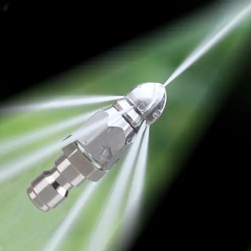 Stainless Steel Pressure Washer Drain Jetter Hose Nozzle Tools with 1/4" Quick Connector,65000 PSI Sewer Jetter Nozzle,Sewer Cleaning Tool High-pressure Nozzle,Cleaning Accessories.,sohochic