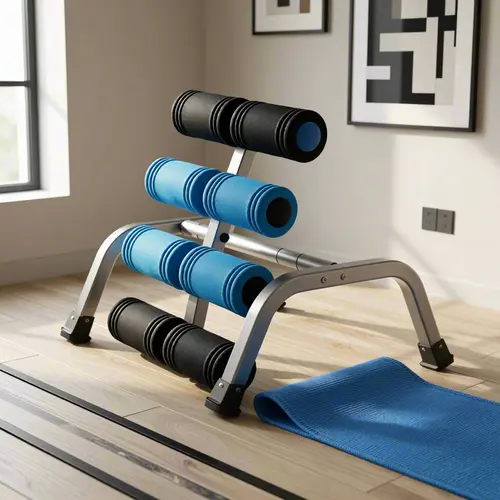 Magic BB Lightweight Mini Inversion Table Back Stretch Machine, Compact Inversion Trainer for Relaxation & Flexibility, Full Body Stretch Machine, Fitness Yoga Chair, Home Gym Equipment for Women & Sedentary Lifestyle,Summervibes