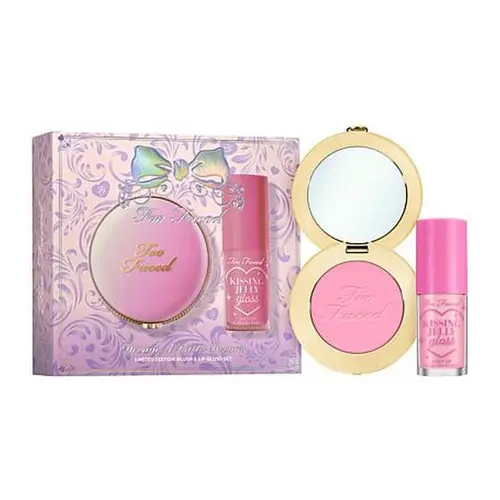 Too Faced Dream A Little Dream Blush & Lip Gloss Set