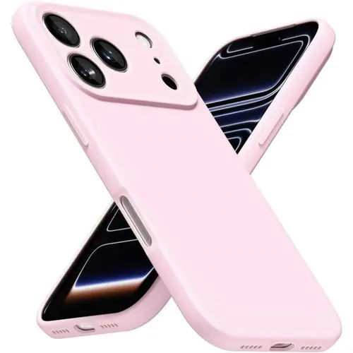 Dopamine Color Matte Soft Phone Case Fit iPhone 17 Pro Max 16 15 14 13 Pro Max 17Air 16Plus , Anti-Slip Comfort Grip Anti-Fingerprint Silicone Protective Cover, Full Camera & Screen Drop Shockproof Case for iPhone All Series