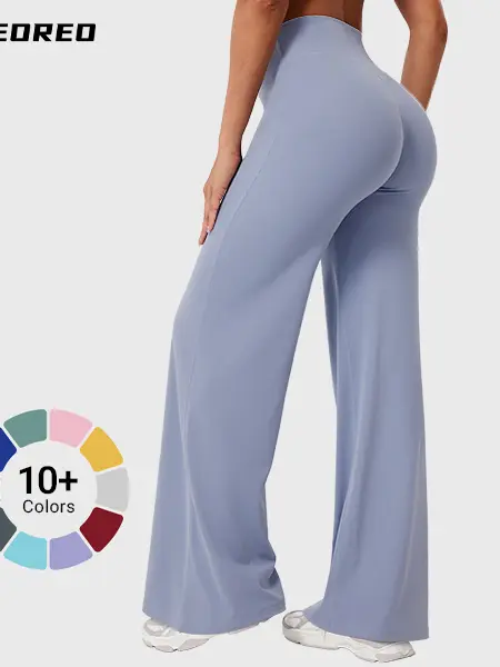 YEOREO Women's High Waisted Leggings - No Front Seam,Flattering, Comfortable Straight Leg Fitness Yoga Pants for Workout, Gym Wear, summerwins,travel essentials,camping essentials tiktokshopbacktoschool