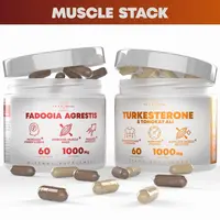 Peak Revival-X Natural Plant-Based Dietary Fitness Supplement Stack - Sugar-Free Testosterone Booster for Adult Men, 2000mg Turkesterone, Tongkat Ali, Fadogia Agrestis, Pre-Workout Healthcare & Muscle Support, Lab-Tested 120 Capsules