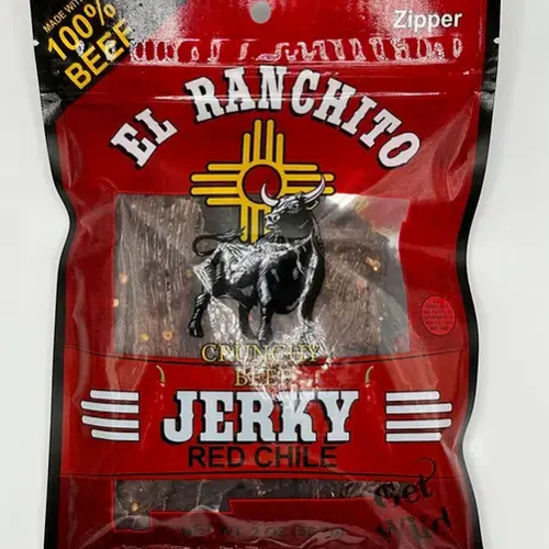 Red Chile - El Ranchito Beef Jerky NET WT. 2 O Z