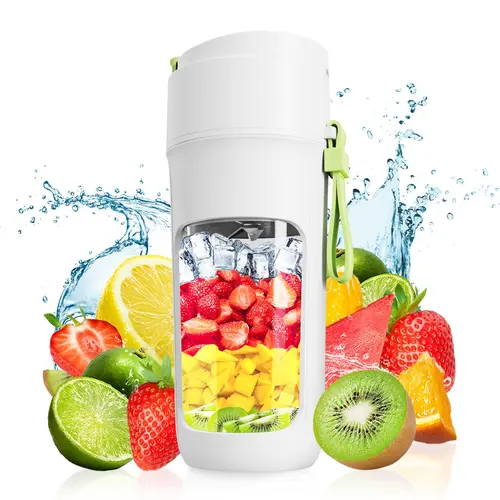 ZHENMI Portable Blender, Personal Size Blender for Shakes and Smoothies with Ultra Sharp Blades, Mini Blender USB Rechargeable Magnetic for Travel/Picnic/Office/Gym Summervibes