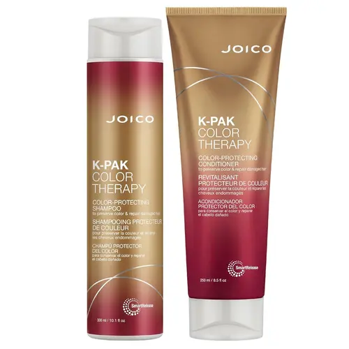 Joico Recovery K-PAK Color Therapy Color-Protecting Shampoo and Conditioner- Shampoo (10.1oz) & Conditioner (8.5oz)