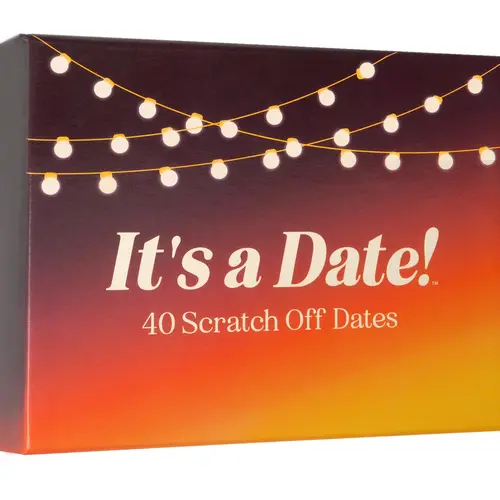 It's a Date! - 40 Romantic Scratch Off Date Night Cards for Couples