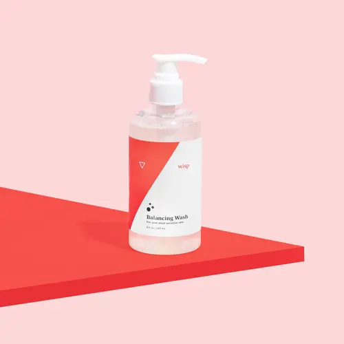 Wisp pH Balancing Feminine Wash for Sensitive Skin | Gentle Intimate Cleanser with Aloe, Lavender & Marigold | Daily Vulva Care | Fragrance-Free