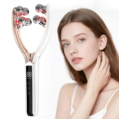 Doge&Vollar Face and Neck Massager,Beauty Care Device for Daily Skincare Routine