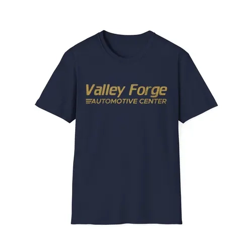Valley Forge Automotive Center T-Shirt – Unisex Softstyle Tee for Car Enthusiasts Casual Fit Blazer Piece Love Essential Fit Love baby tee t shirts women oversized tshirt women vintage graphic tees t shirts for women women's t shirts Womenswear,sohochic