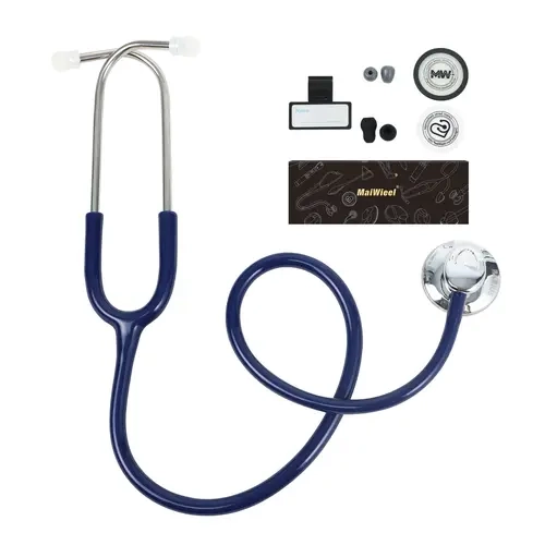 MaiWieel U5 Classic Single Head Stethoscope for Nurses Doctors EMTs Soft Ear Tips Ergonomic Alloy Chestpiece High-Sensitivity Diaphragm Long-Shift Comfort Multiple Colors Professional Medical Supply