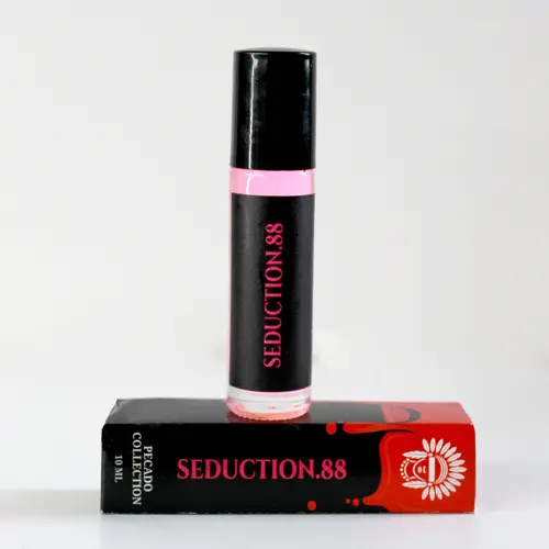SEDUCTION.88 Botanical Floral Natural Fragrance Oil - 10 ml Warm Floral Notes, Sensual Scent, Flower-Infused Body Oil, Amber-Musk Mix, Sweet Musk