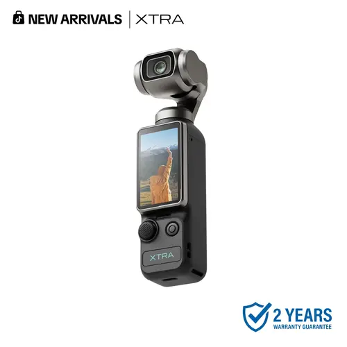 Xtra Muse Vlogging Video Recording Digital Camera, 1'' CMOS 4K/120fps, 3-Axis Handheld Stabilizer, Fast Focusing, Face/Object Tracking, Micro SD Compatible, Grab Go Portable Handycam Camcorder,sohochic